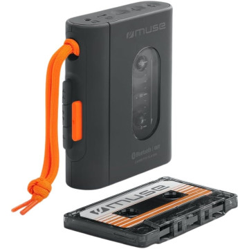 MUSE M-132-WM REPRODUTOR DE CASSETES PORTÁTIL PRETO  - 1