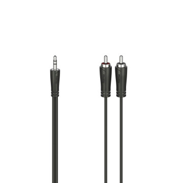 Cabo HAMA 00205110 1x JACK M para 2x RCA M 1,5 m HAMA - 1