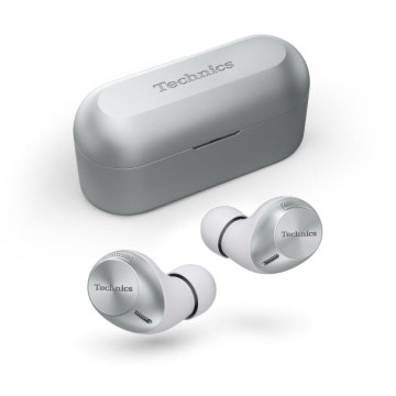 Fones de ouvido sem fio Technics EAHAZ40M2 prateados  - 1