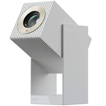 Projetor portátil Wanbo Cube 2 Pro / 500 lúmens / Full HD / HDMI / Wi-Fi / Branco WANBO - 1