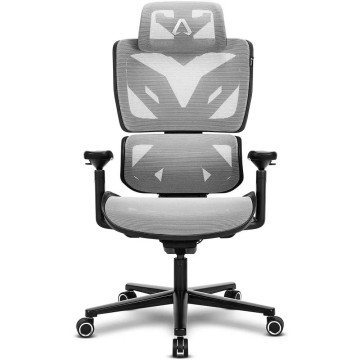 ALPHA GAMER - Cadeira em Malha Wave Black/Grey AGWAVEBKGRY ALPHA GAMER - 2