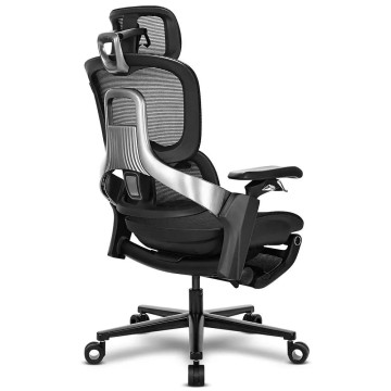 ALPHA GAMER - Cadeira em Malha Tide Black AGTIDEBK ALPHA GAMER - 4