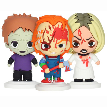 Conjunto de 3 figuras Pokis Chucky de 7 cm SD TOYS - 1