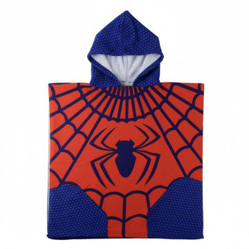 Toalha poncho de microfibra do Homem-Aranha da Marvel  - 1