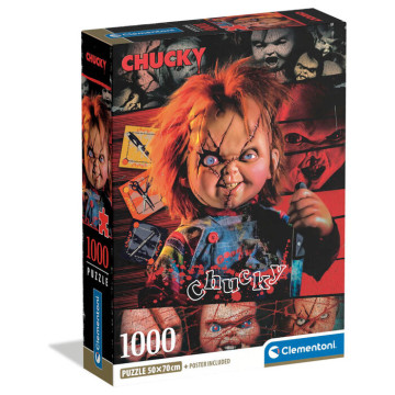 Quebra-cabeça Chucky 1000 peças CLEMENTONI - 1