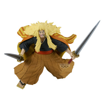 Figura Shiki, o Leão Dourado, Registro de Batalha de One Piece, 16cm BANPRESTO - 1