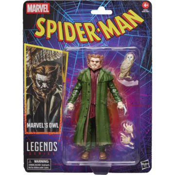 Figura Coruja Homem-Aranha Série Marvel Legends 15cm HASBRO - 1