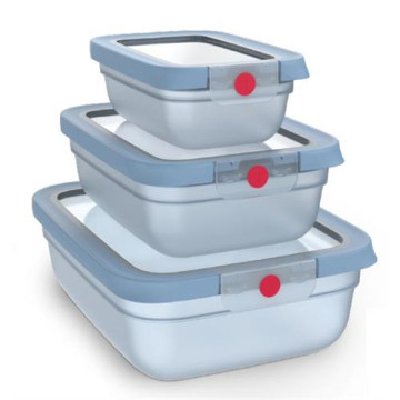 CAIXA HERMÉTICA VIDRO TEFAL 0,5L + 1,2L + 2,3L - N1230210 TEFAL - 1