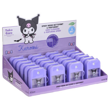 Spray desinfetante para mãos Kuromi Hello Kitty  - 1