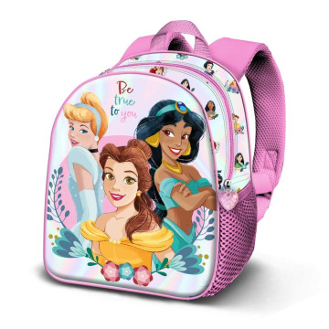 Mochila 3D Princesas da Disney 31cm KARACTERMANIA - 1