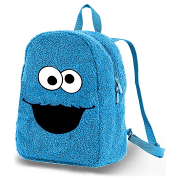 Mochila de pelúcia do Monstro das Bolachas da Vila Sésamo, 25 cm KARACTERMANIA - 1