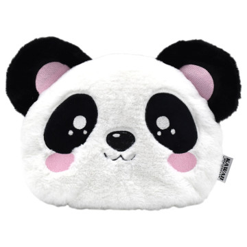 Bolsa de água quente de pelúcia de panda kawaii, 600ml  - 1