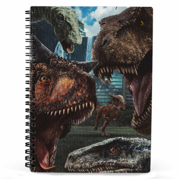 Caderno de selfies 3D do Jurassic World SD TOYS - 1