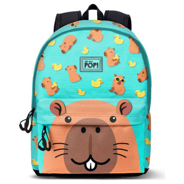 Mochila Capivara Oh My Pop! 41cm KARACTERMANIA - 1