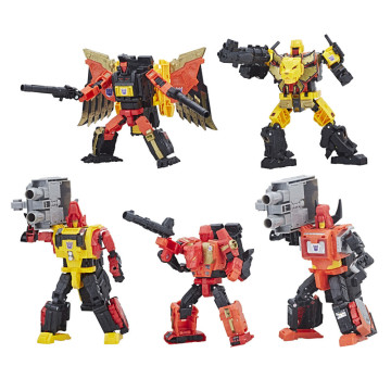 Conjunto de figuras Transformers Predaking Combiner da linha Power of the Primes HASBRO - 1