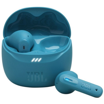 Fones de ouvido Bluetooth JBL Tune Flex 2 com estojo de carregamento / 12 horas de duração da bateria / Azul Turquesa JBL - 1
