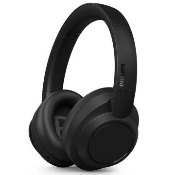Fones de ouvido sem fio Philips TAH6509 com microfone, Bluetooth e na cor preta. PHILIPS - 1