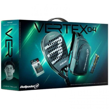 Pacote de raquete de padel Bullpadel Vertex 04 Comfort Pro Line 2026 / Inclui 3 acessórios BULLPADEL - 1