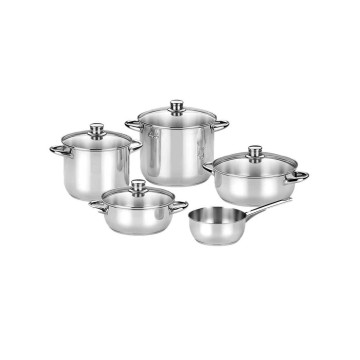 Conjunto de Cozinha Monix Optima 5 Peças Aço Inoxidável  - 1