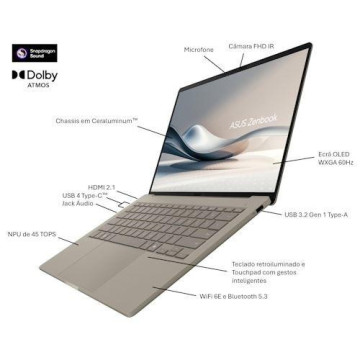 ASUS - Portátil Zenbook A 14 14`` UX3407QA-X1PAOHDGB1 ASUS - 2
