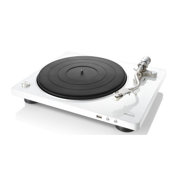 Toca-discos Denon DP450 branco com USB D1464 DENON - 1