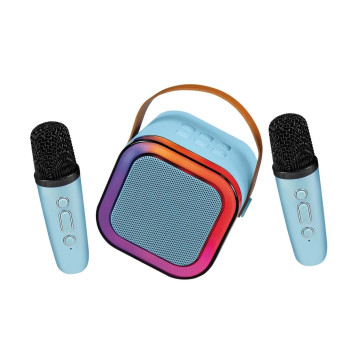 Caixa de som LEDWOOD DUO VOICE BT 5W x 2 Microfone  - 1
