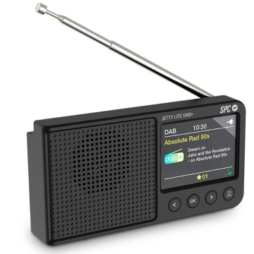 Rádio portátil SPC Jetty Lite DAB+ / Preto SPC - 1
