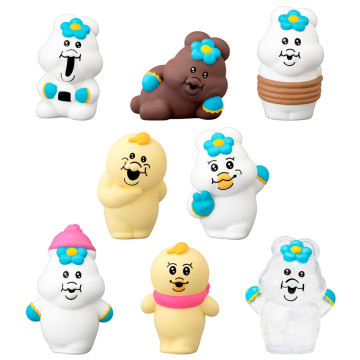 Figuras dos Amigos de Npochamu, 7 cm, sortidas BANDAI - 1