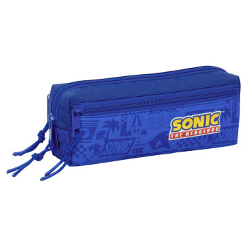 Estojo triplo para lápis do Sonic the Hedgehog SAFTA - 1