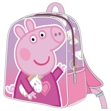 Mochila 3D da Peppa Pig 30cm  - 1