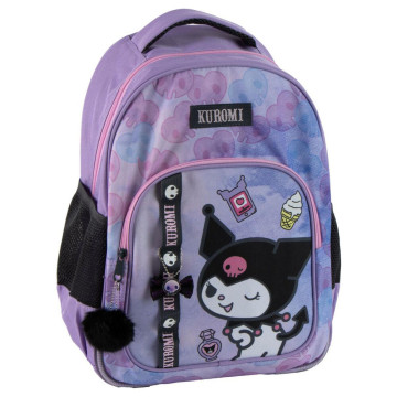 Mochila Kuromi Hello Kitty 42cm ajustável  - 1