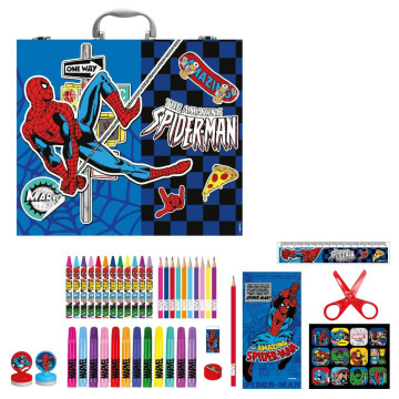 Estojo de papelaria para colorir do Homem-Aranha da Marvel  - 1