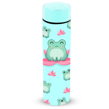 Garrafa de aço inoxidável Froggy Oh My Pop! de 500ml KARACTERMANIA - 1