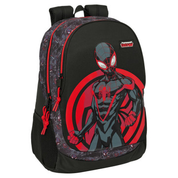 Mochila ajustável Miles Morales Homem-Aranha Marvel 44cm SAFTA - 1