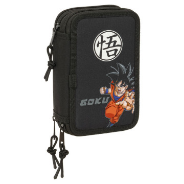 Estojo triplo Dragon Ball para lápis com 37 peças SAFTA - 1