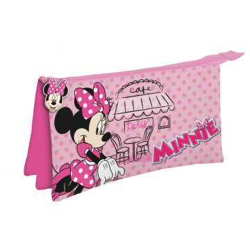 Estojo triplo para lápis da Minnie de Paris da Disney  - 1