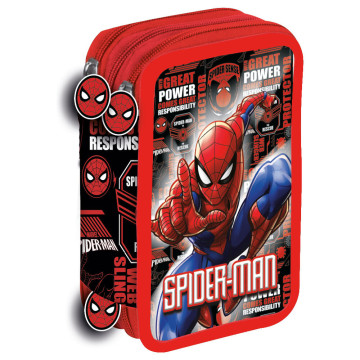 Estojo triplo para lápis do Homem-Aranha da Marvel  - 1