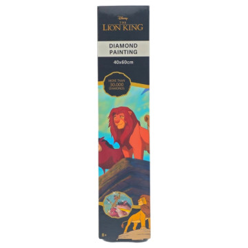 Pintura com Diamantes O Rei Leão Disney CANENCO - 1