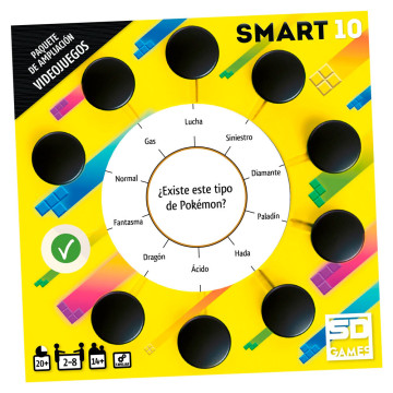 Expansão de Jogos de Vídeo Smart 10 Jogos Espanhol  - 1