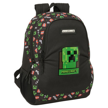 Mochila Minecraft 44cm adaptável SAFTA - 1