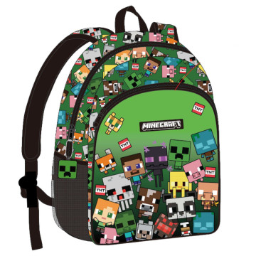 Mochila com rosto do Minecraft 40cm  - 1