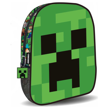 Mochila com rosto do Minecraft 30cm  - 1