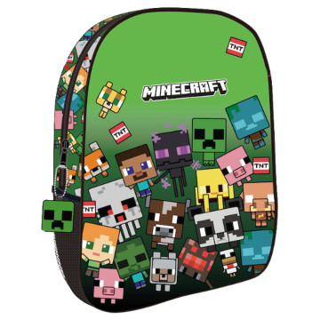 Mochila Minecraft com personagens de 30 cm  - 1