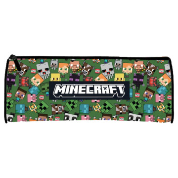 Estojo triplo para lápis com personagens de Minecraft  - 1