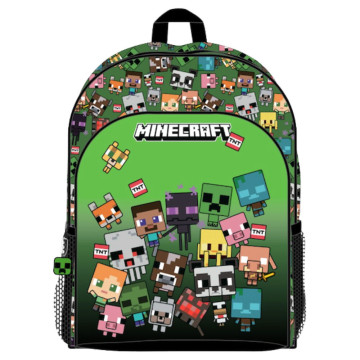 Mochila Minecraft com personagens, 42 cm  - 1