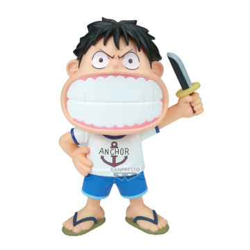 Figura do Monkey D. Luffy, tamanho grande, estilo One Piece, 15 cm BANPRESTO - 1