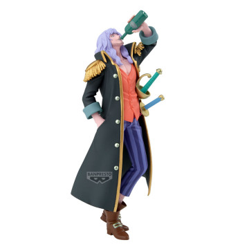 Figura de ação do Capitão John da Coleção Battle Record de One Piece, 21 cm BANPRESTO - 1