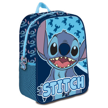 Mochila 3D abstrata do Stitch da Disney, 30 cm  - 1