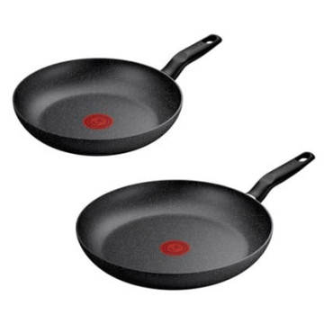 Conjunto de panelas Tefal Dark Essential de 24 e 28 cm TEFAL - 1