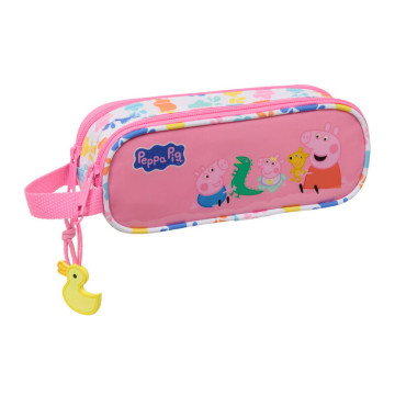 Estojo duplo para lápis Baby Pig Peppa Pig SAFTA - 1
